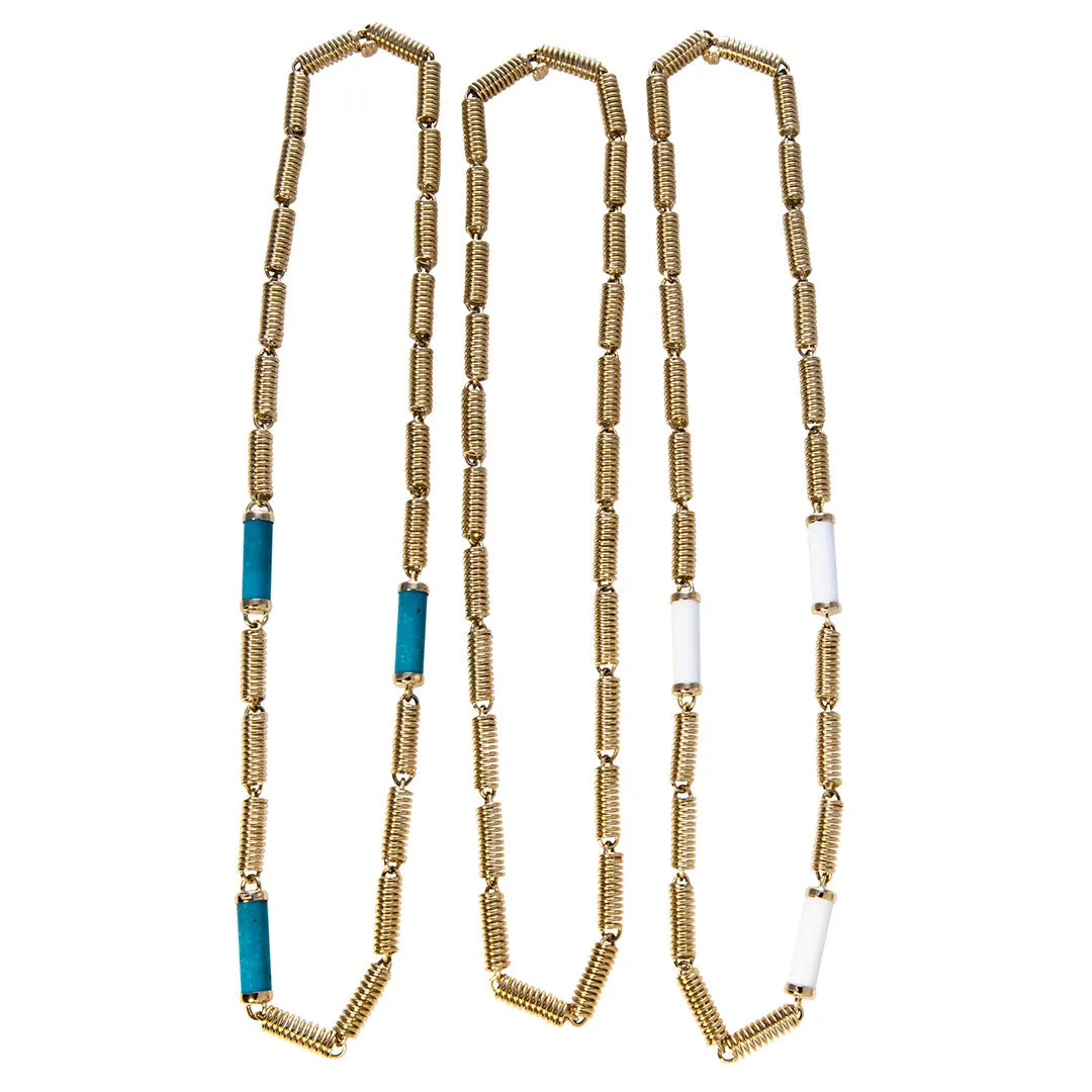 Seaman Schepps Turquoise Verona Chain Necklace