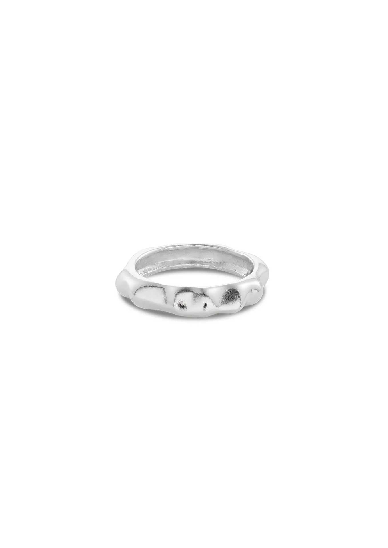 Skinny Vertex Ring Silver