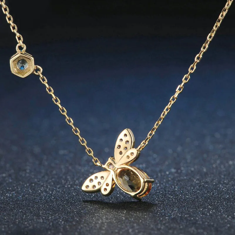 Sophisticated Queen Bee Fashion Pendant Necklaces