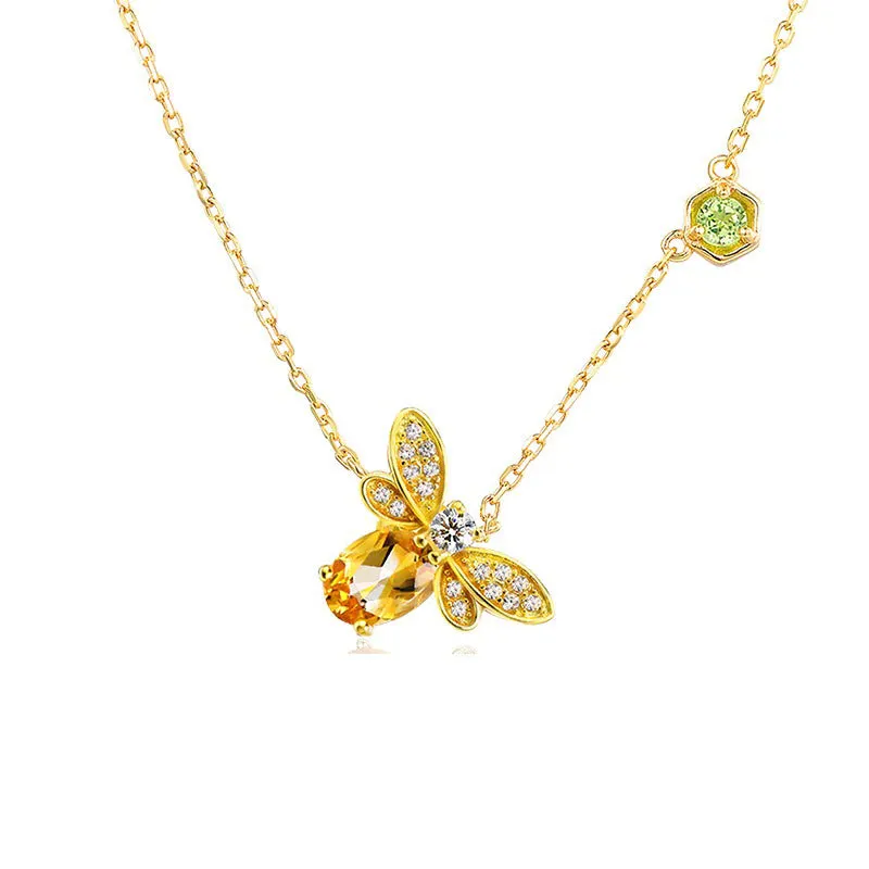 Sophisticated Queen Bee Fashion Pendant Necklaces