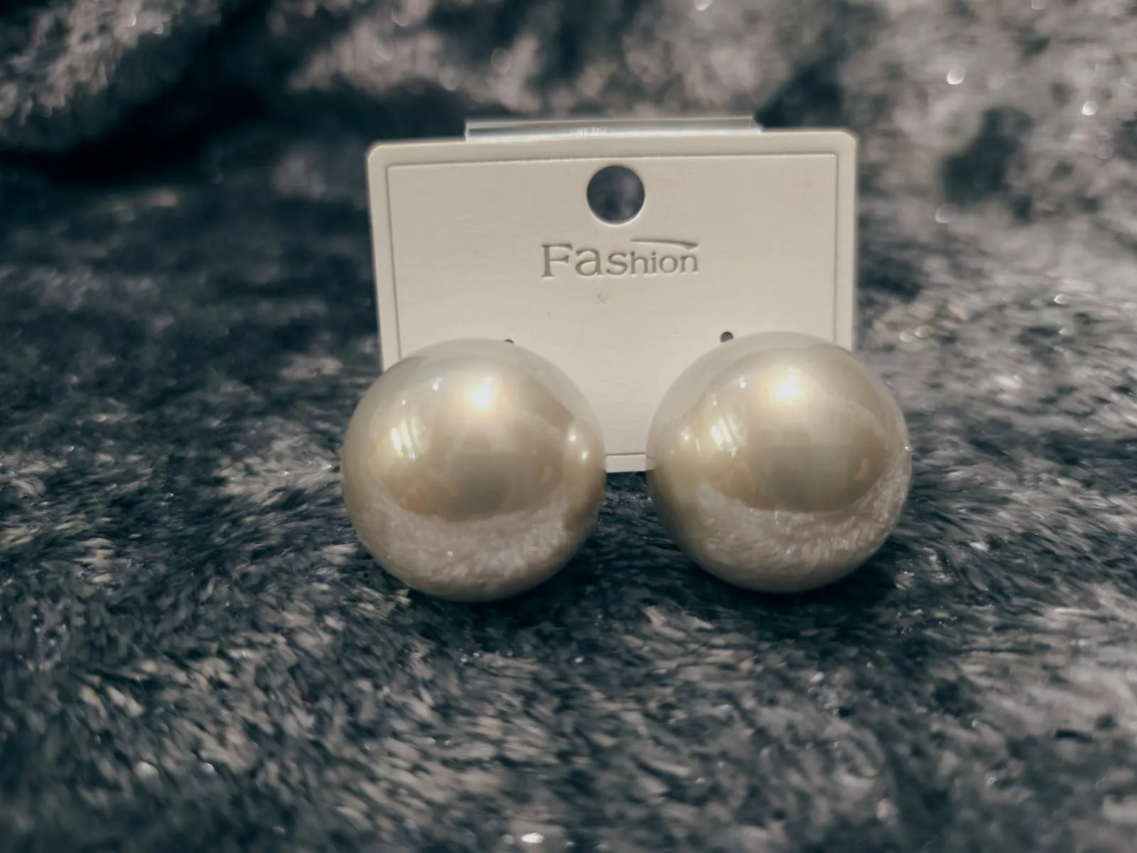 Statement Oversized Pearl Stud Earrings - Large Pearls for a Bold Look