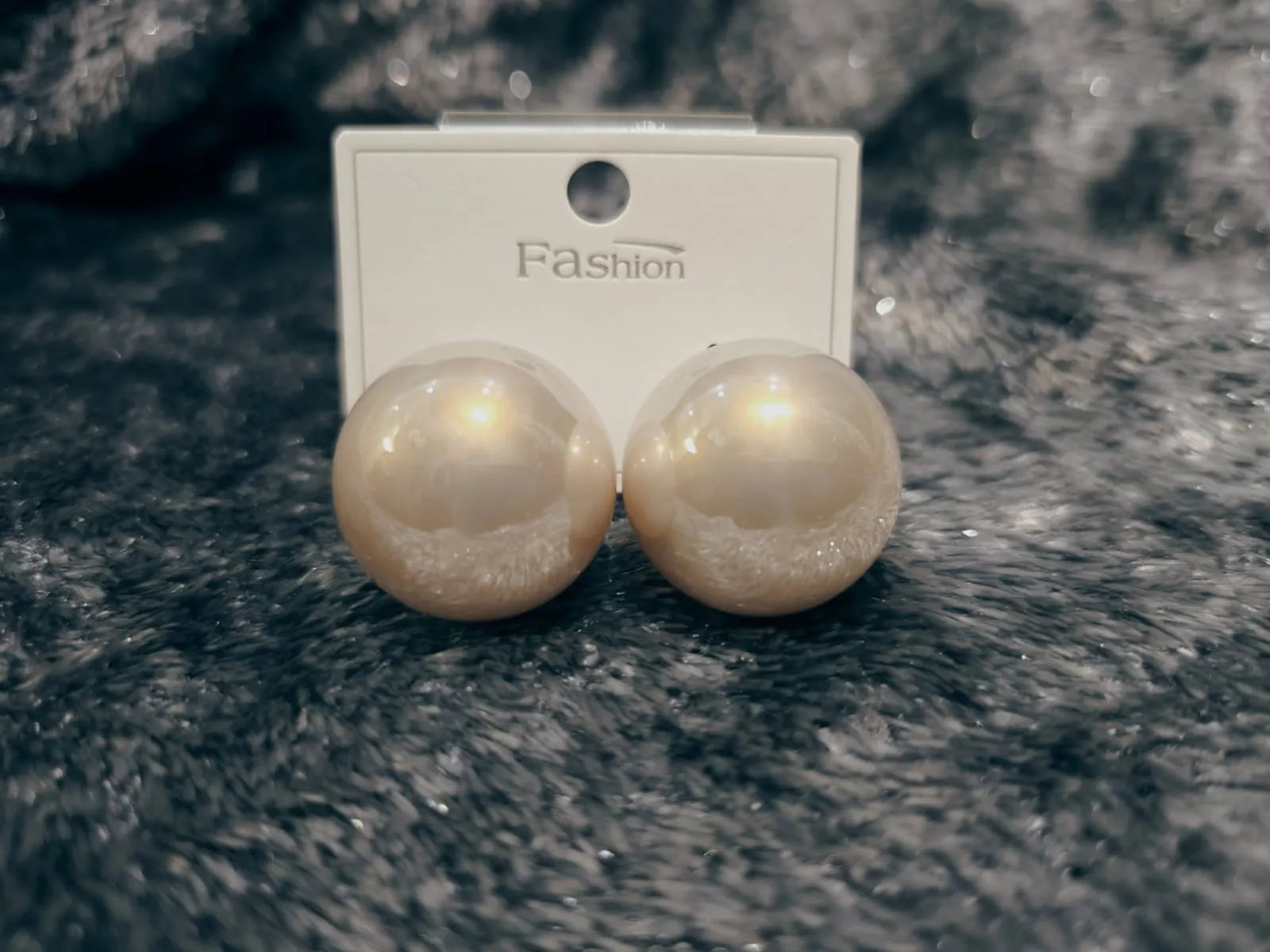 Statement Oversized Pearl Stud Earrings - Large Pearls for a Bold Look