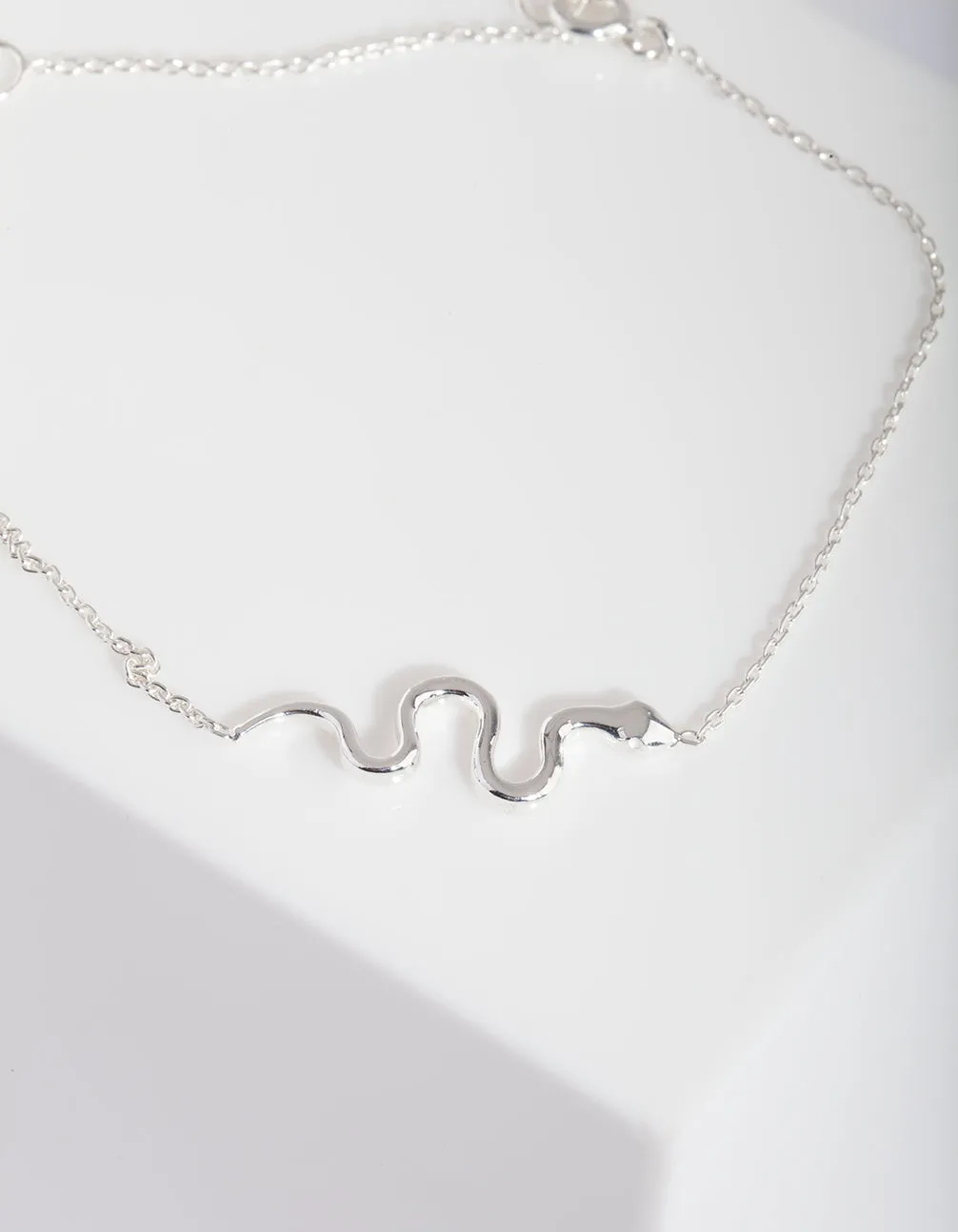 Sterling Silver Snake Bracelet Anklet