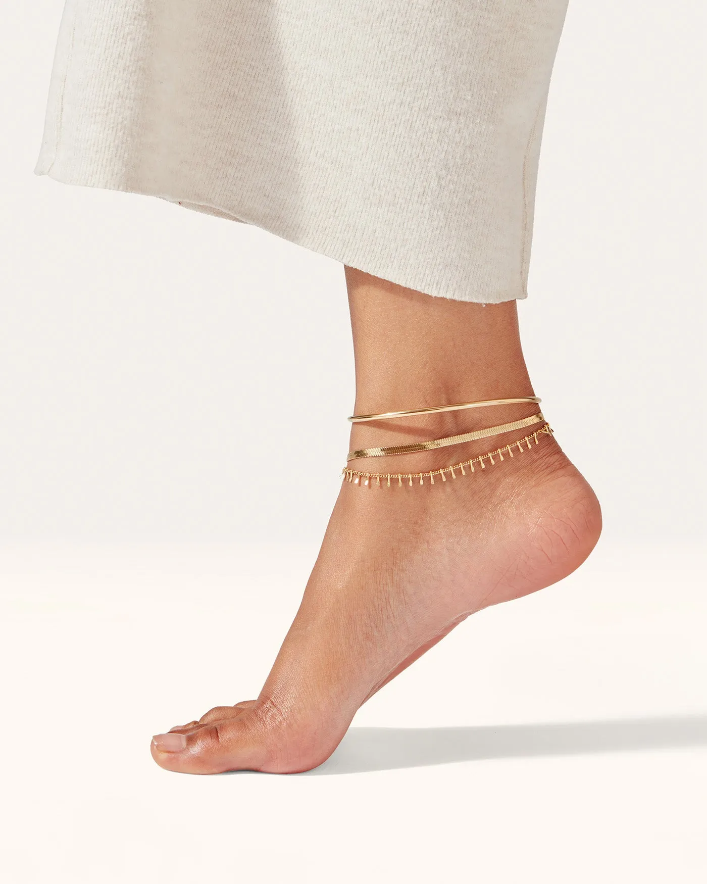 The Modern Anklet Stack