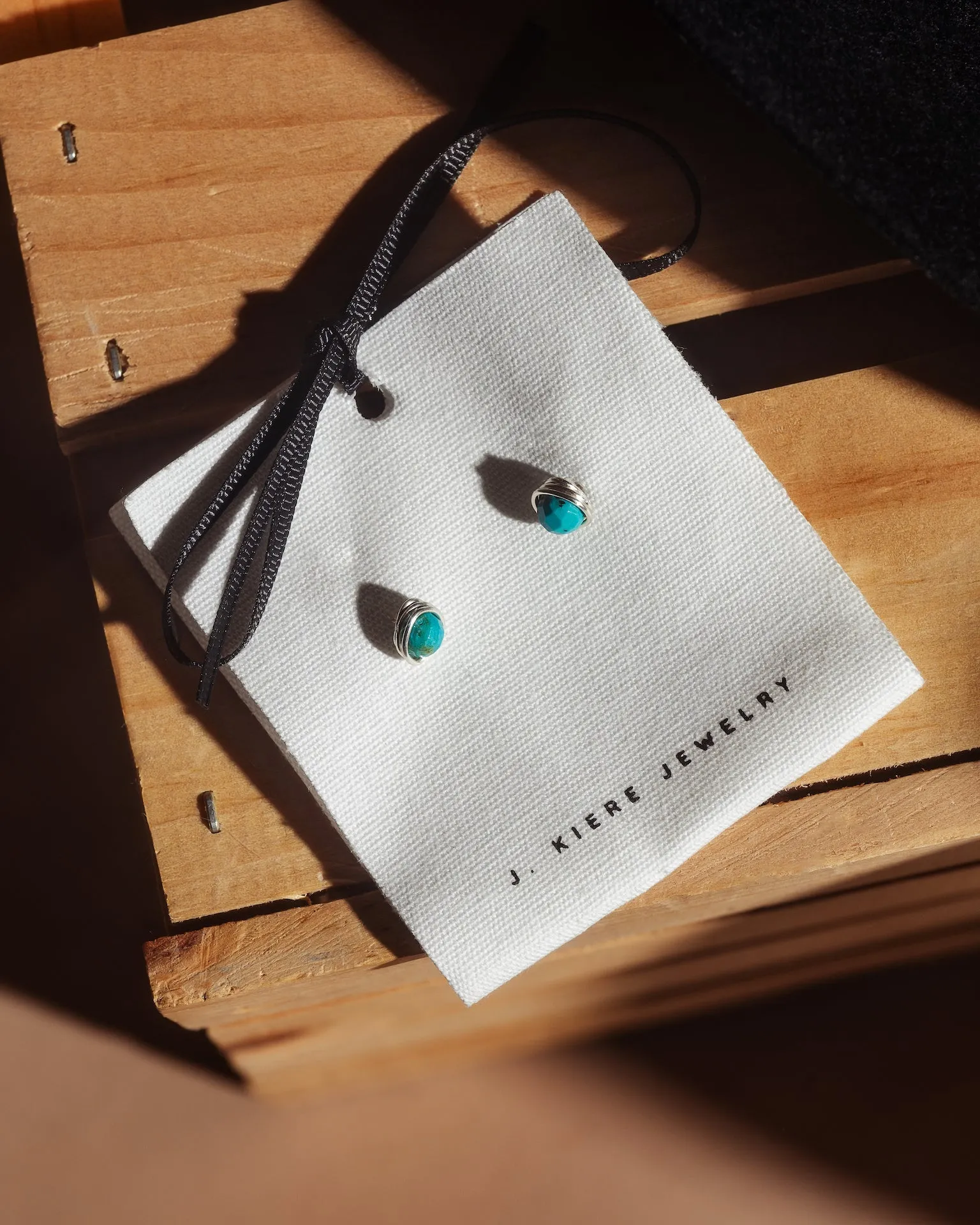 The Morgan Earrings in Turquoise