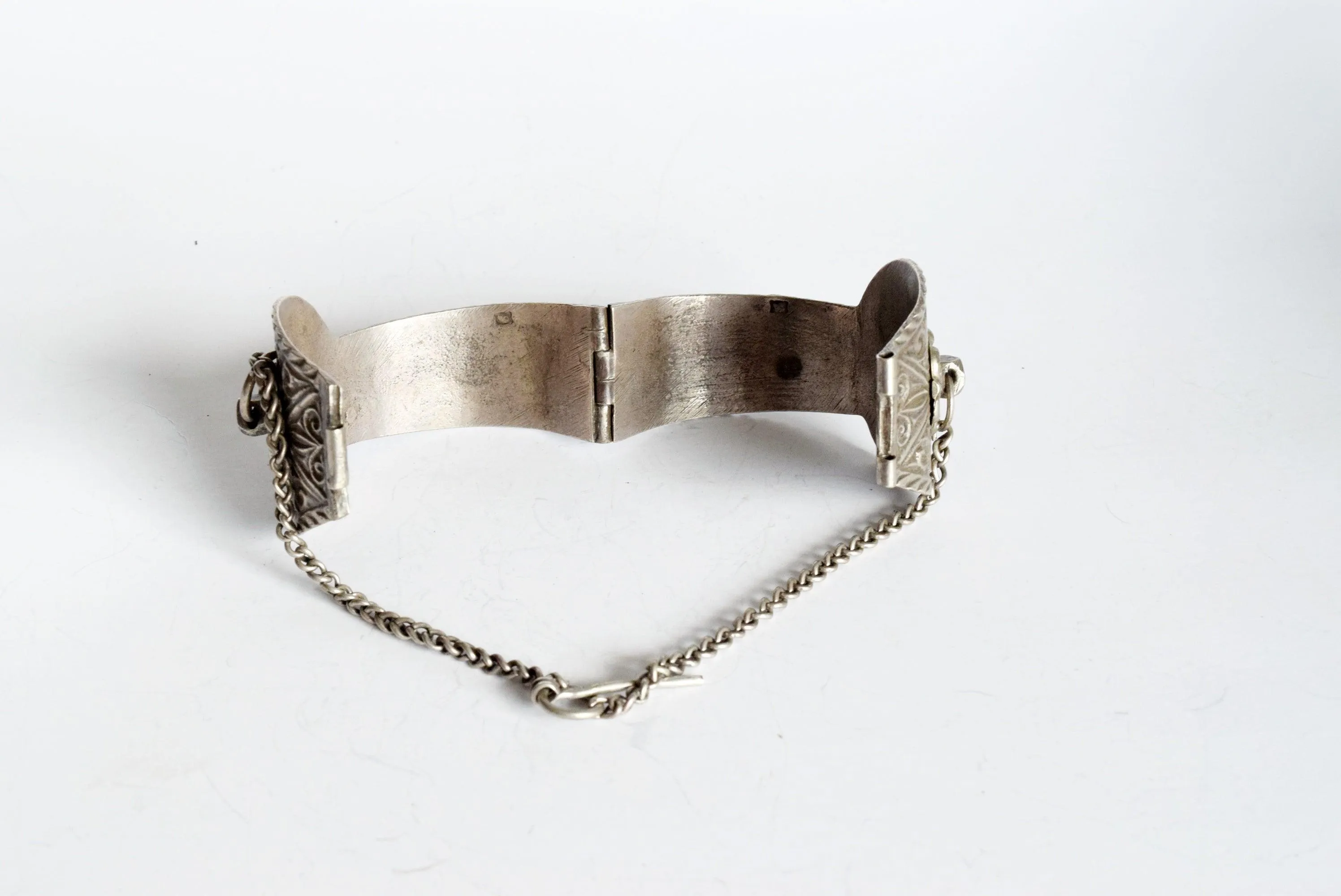 Vintage Berber Moroccan Silver Anklet