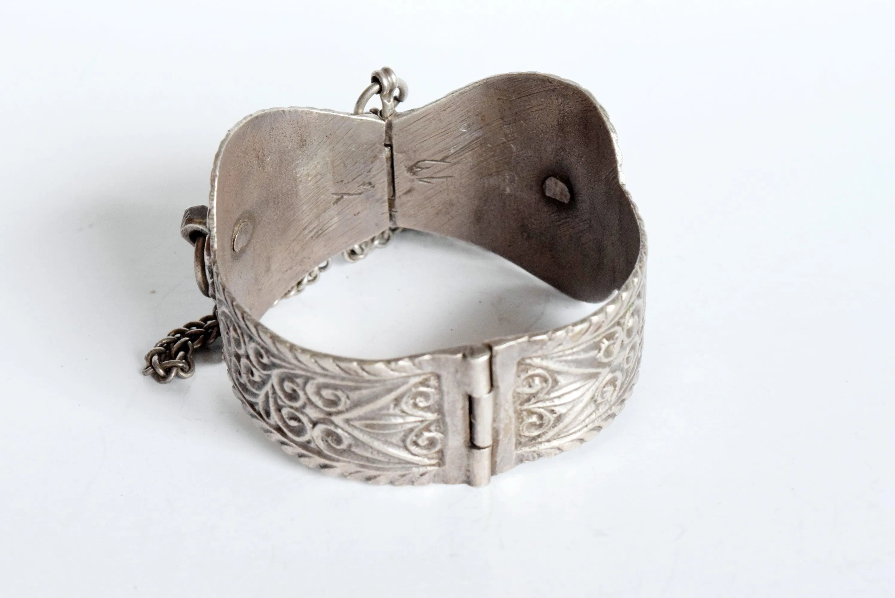 Vintage Berber Moroccan Silver Anklet