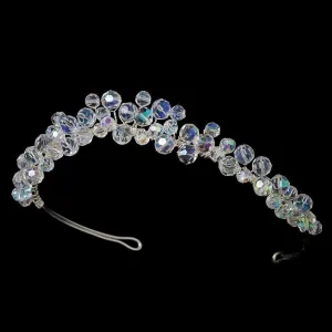 Vintage Inspired Opal Swarovski Bridal Headband