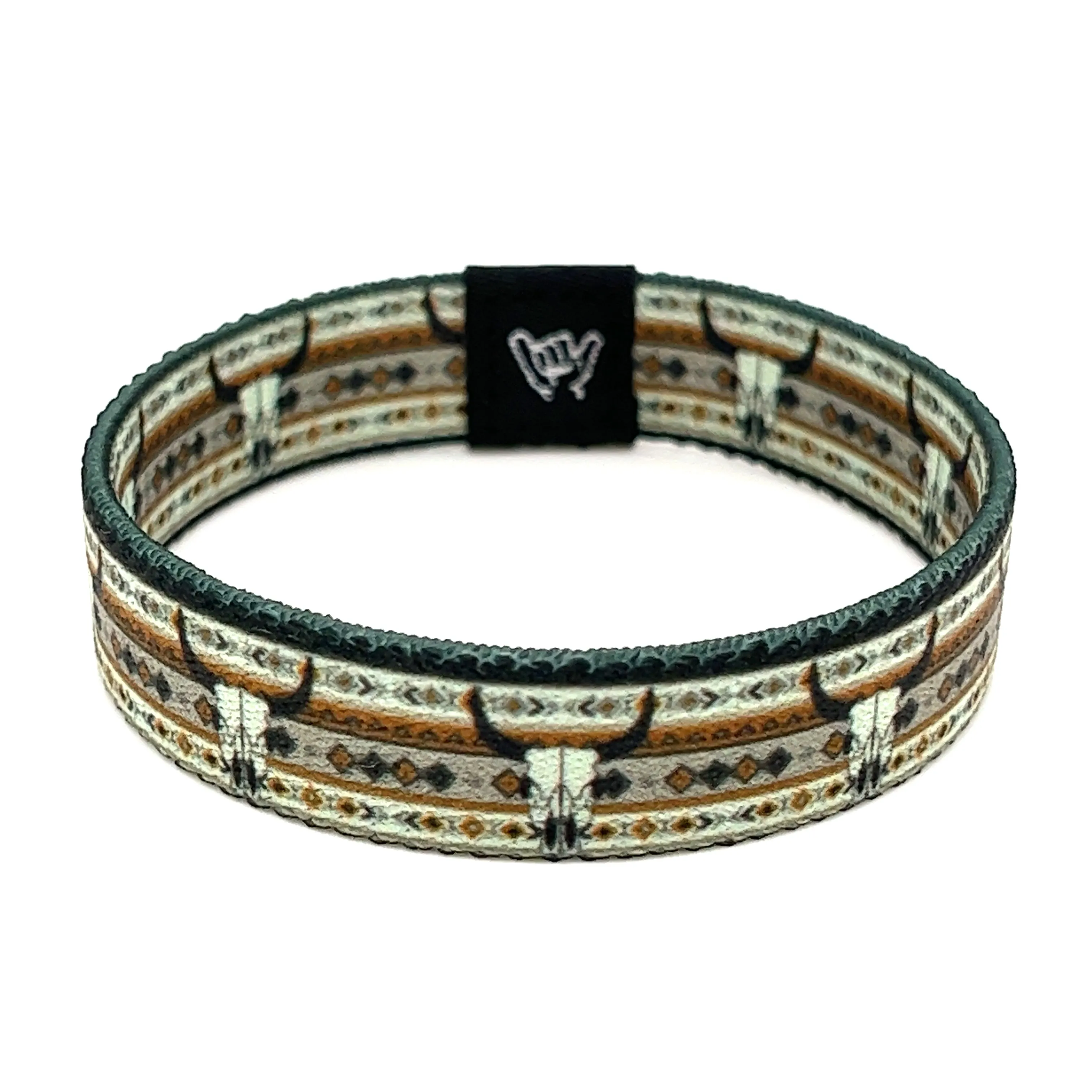 Western Bulls Wristband Bracelet